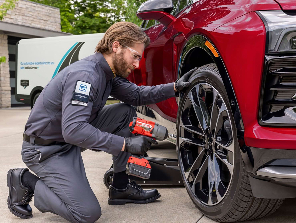 Mobile Service Tire Change